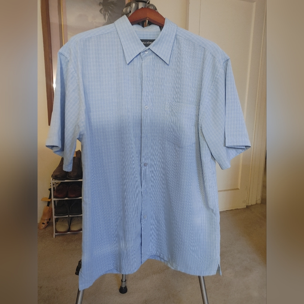 Linea Dôme XL light blue shirt sleeve shirt